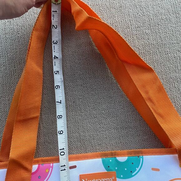 Large cooler bag Neutrogena Donuts Summer Vacation Cruise Beach 13x23 - Picture 6 of 6